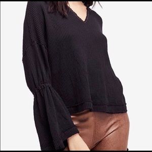 black free people bell sleeves